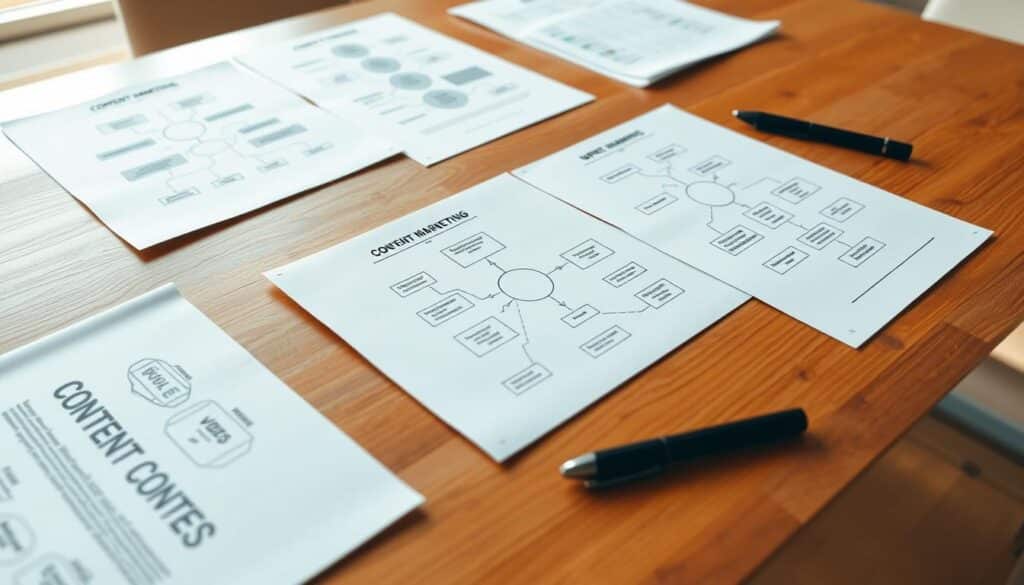 organização de ideias