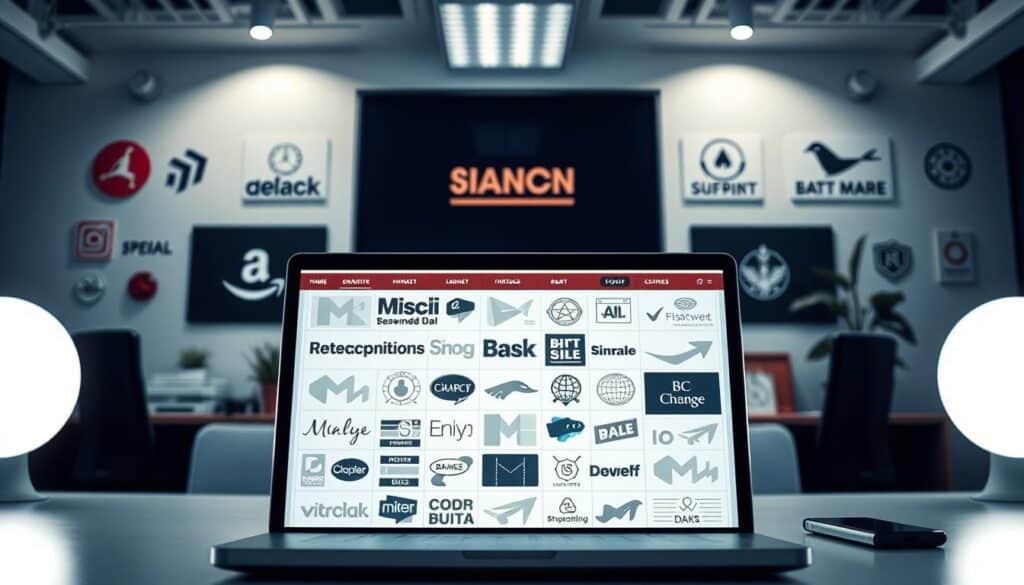sinais de atualização de marca